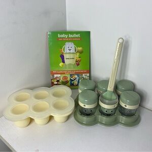 Baby Bullet Food Storage Set with Cookbook